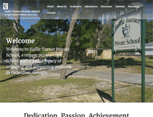 Tablet Screenshot of hallieturnerschool.com